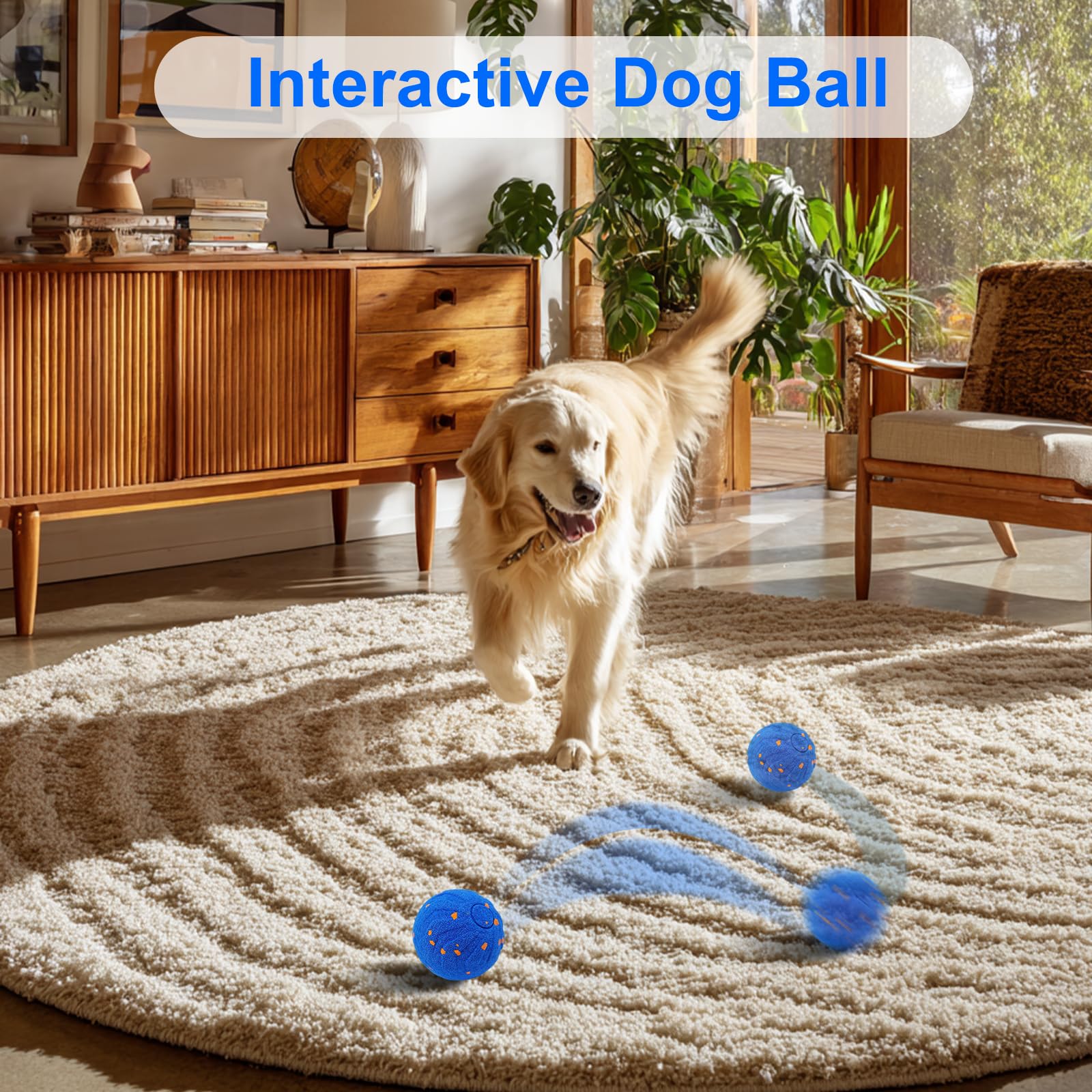 Interactive Dog Ball, Automati - огляд і ціна Automatic Moving Dog Ball