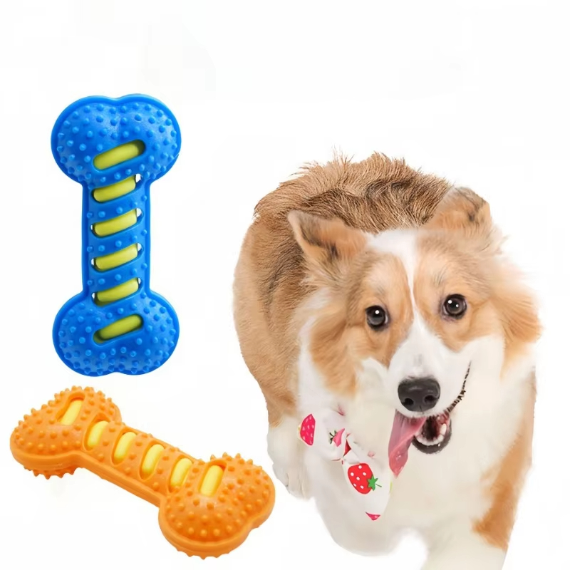 Pet Dog Chew Toys Rubber Bone  - огляд і ціна Indestructible Dog Chew Toy