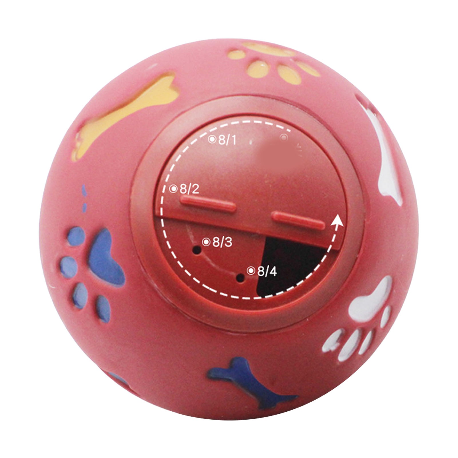 Dog Treat Dispenser Ball Slow  - огляд і ціна Rubber Treat Dispensing Dog Toy