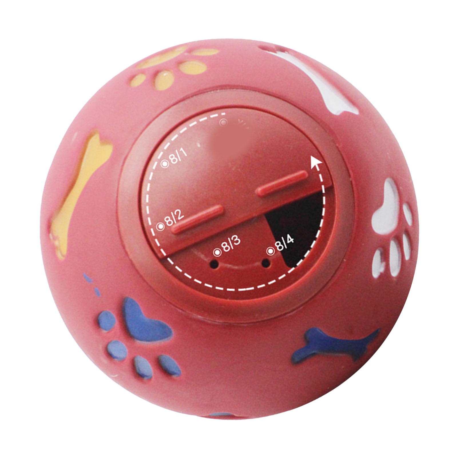 Dog Treat Dispenser Ball Slow  - огляд і ціна Rubber Treat Dispensing Dog Toy