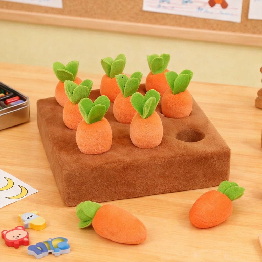 Stress Relief Carrot Snuffle M - огляд і ціна Dog Puzzle Feeder Toy