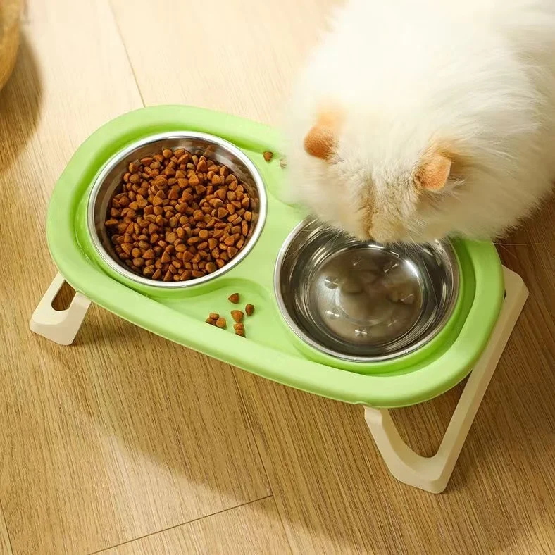 Foldable Cat Bowl Double Pet B - огляд і ціна Pet Feeders