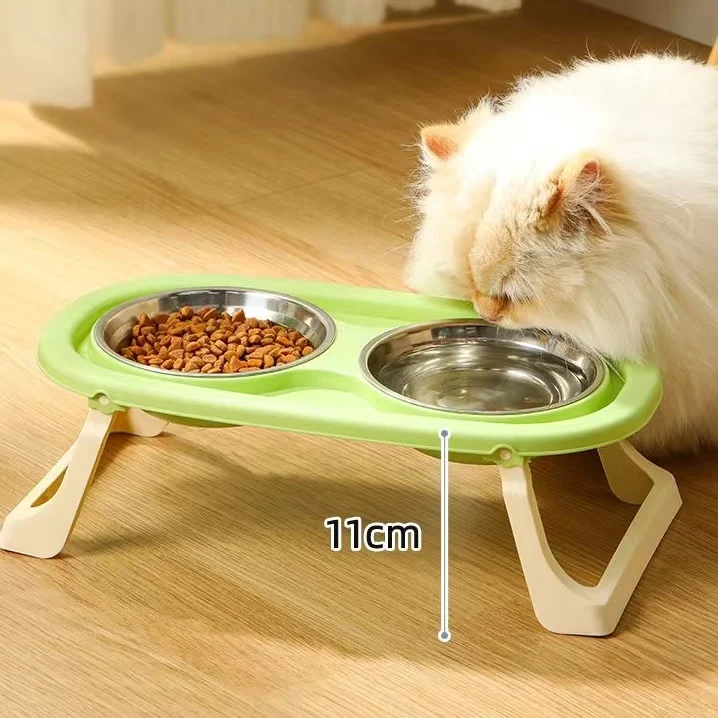 Foldable Cat Bowl Double Pet B - огляд і ціна Pet Feeders