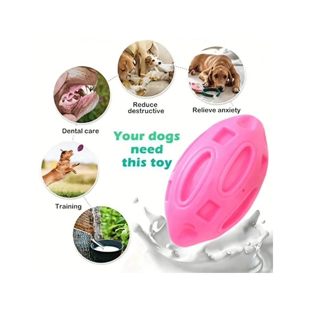 1pcs Indestructible Squeaky Ru - огляд і ціна Interactive Squeaky Plush Dog Toy